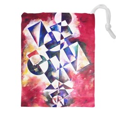 Abstract Art Work 1 Drawstring Pouch (5xl) by mbs123