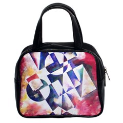 Abstract Art Work 1 Classic Handbag (two Sides) by mbs123