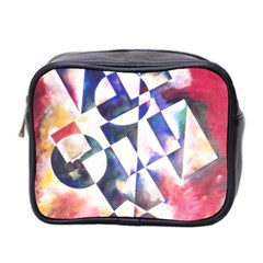 Abstract Art Work 1 Mini Toiletries Bag (two Sides) by mbs123