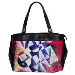 Abstract Art Work 1 Oversize Office Handbag