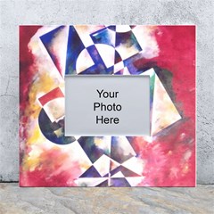 Abstract Art Work 1 White Wall Photo Frame 5  X 7 