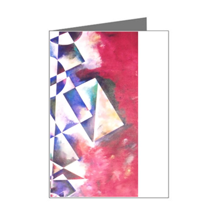 Abstract Art Work 1 Mini Greeting Card