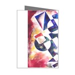 Abstract Art Work 1 Mini Greeting Card Right