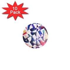 Abstract Art Work 1 1  Mini Magnet (10 Pack) 