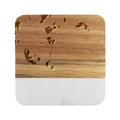 Abstract Art Work 1 Marble Wood Coaster (square)