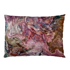 Blended Rivers Pillow Case by kaleidomarblingart