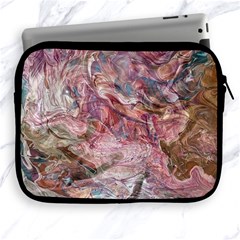 Blended Rivers Apple Ipad 2/3/4 Zipper Cases by kaleidomarblingart