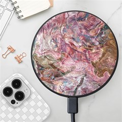 Blended Rivers Wireless Fast Charger(black) by kaleidomarblingart