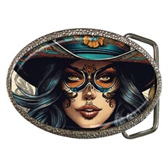 Ride Belt Buckle (oval)