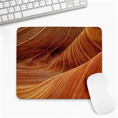 Sandstone The Wave Rock Nature Red Sand Large Mousepad