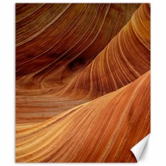 Sandstone The Wave Rock Nature Red Sand Canvas 20  x 24 