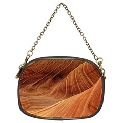 Sandstone The Wave Rock Nature Red Sand Chain Purse (Two Sides)