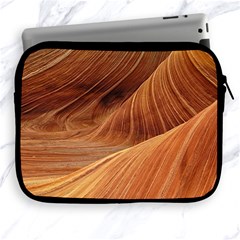 Sandstone The Wave Rock Nature Red Sand Apple Ipad 2/3/4 Zipper Cases by Amaryn4rt