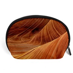 Sandstone The Wave Rock Nature Red Sand Accessory Pouch (Large)