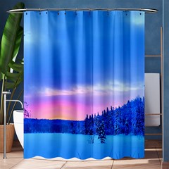 Winter Landscape Snow Forest Trees Shower Curtain 60  X 72  (medium)  by Amaryn4rt