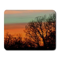 Twilight Sunset Sky Evening Clouds Small Mousepad by Amaryn4rt