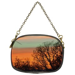 Twilight Sunset Sky Evening Clouds Chain Purse (one Side) by Amaryn4rt