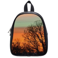 Twilight Sunset Sky Evening Clouds School Bag (small) by Amaryn4rt