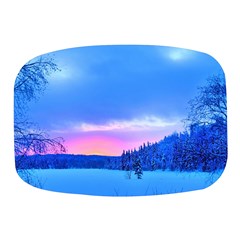 Winter Landscape Snow Forest Trees Mini Square Pill Box by Amaryn4rt