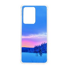 Winter Landscape Snow Forest Trees Samsung Galaxy S20 Ultra 6 9 Inch Tpu Uv Case