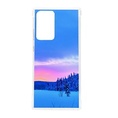 Winter Landscape Snow Forest Trees Samsung Galaxy Note 20 Ultra Tpu Uv Case