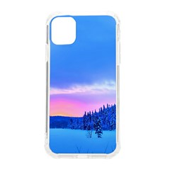 Winter Landscape Snow Forest Trees Iphone 11 Tpu Uv Print Case