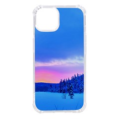 Winter Landscape Snow Forest Trees Iphone 14 Tpu Uv Print Case