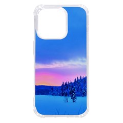 Winter Landscape Snow Forest Trees Iphone 14 Pro Tpu Uv Print Case