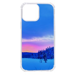 Winter Landscape Snow Forest Trees Iphone 13 Pro Max Tpu Uv Print Case