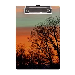 Twilight Sunset Sky Evening Clouds A5 Acrylic Clipboard