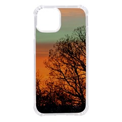 Twilight Sunset Sky Evening Clouds Iphone 14 Tpu Uv Print Case by Amaryn4rt