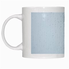 Rain Raindrop Drop Of Water Drip White Mug by Amaryn4rt