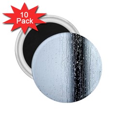 Rain Raindrop Drop Of Water Drip 2 25  Magnets (10 Pack)  by Amaryn4rt