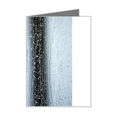 Rain Raindrop Drop Of Water Drip Mini Greeting Card