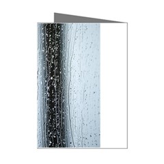 Rain Raindrop Drop Of Water Drip Mini Greeting Cards (pkg Of 8)