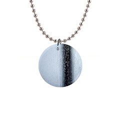 Rain Raindrop Drop Of Water Drip 1  Button Necklace by Amaryn4rt