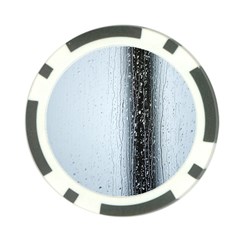 Rain Raindrop Drop Of Water Drip Poker Chip Card Guard by Amaryn4rt