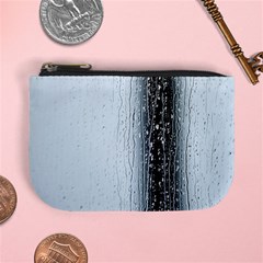 Rain Raindrop Drop Of Water Drip Mini Coin Purse by Amaryn4rt