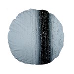 Rain Raindrop Drop Of Water Drip Standard 15  Premium Round Cushions Back