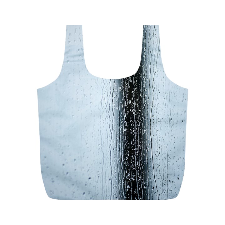 Rain Raindrop Drop Of Water Drip Full Print Recycle Bag (M)