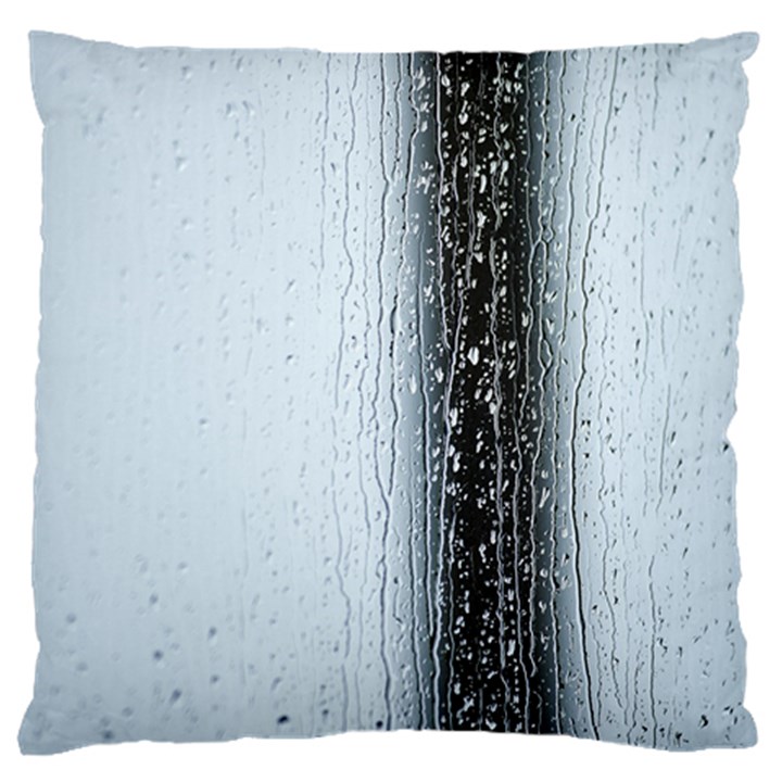 Rain Raindrop Drop Of Water Drip Standard Premium Plush Fleece Cushion Case (Two Sides)