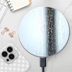 Rain Raindrop Drop Of Water Drip Wireless Fast Charger(white) by Amaryn4rt