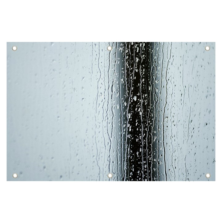 Rain Raindrop Drop Of Water Drip Banner and Sign 6  x 4 