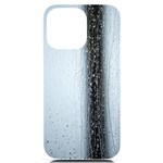 Rain Raindrop Drop Of Water Drip iPhone 14 Pro Max Black UV Print Case Front