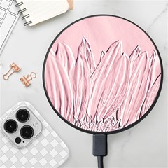 Shabby Chic Vintage Background Wireless Fast Charger(black) by Amaryn4rt