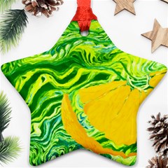 Zitro Abstract Sour Texture Food Ornament (star)