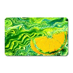 Zitro Abstract Sour Texture Food Magnet (rectangular) by Amaryn4rt