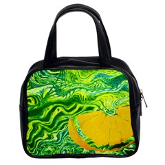 Zitro Abstract Sour Texture Food Classic Handbag (two Sides) by Amaryn4rt