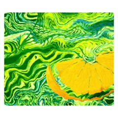 Zitro Abstract Sour Texture Food Premium Plush Fleece Blanket (small) by Amaryn4rt