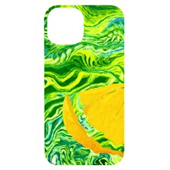 Zitro Abstract Sour Texture Food Iphone 14 Black Uv Print Case by Amaryn4rt